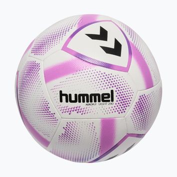 Futbolo kamuolys Hummel HML Aerofly Light 290 white/purple dydis 3