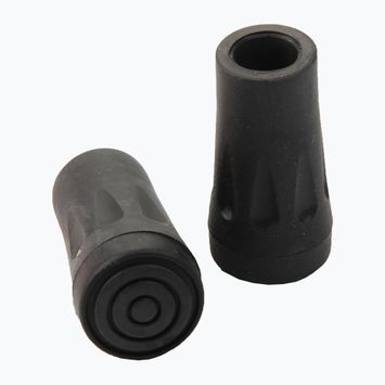 Žygio lazdų antgaliai Viking Tip protectors black