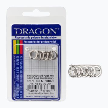 DRAGON Power Ring sidabrinis žiedas PDF-50-70