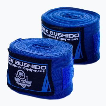 Boksininkų tvarsčiai DBX BUSHIDO mėlyni ARH-100011-BLUE