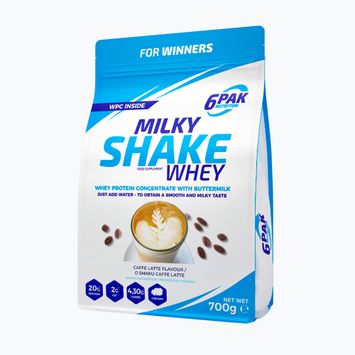 Išrūgos 6PAK Milky Shake 700 g Caffe Latte