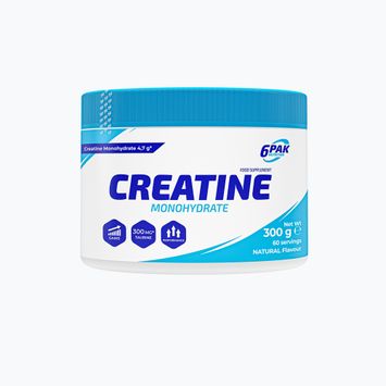 Kreatinas 6PAK Kreatino monohidratas 300 g Pure
