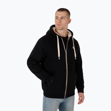 Vyriškas džemperis Pitbull Zip Sherpa 2 Ruffin Hooded black