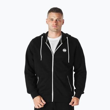 Vyriškas džemperis Pitbull West Coast Hooded Zip Small Logo Terry Group black