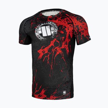 Pitbull West Coast Blood Dog 2 Rashguard juodas vyriškas marškinėliai