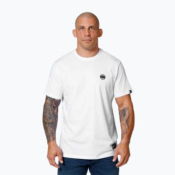 Pitbull West Coast vyriški marškinėliai T-S Small Logo balti