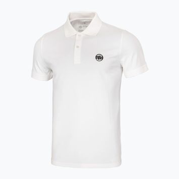 Vyriški Pitbull West Coast Polo marškinėliai Small Logo white