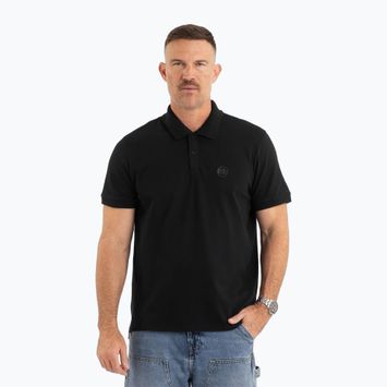 Vyriški Pitbull West Coast Polo marškinėliai Pique Regular black
