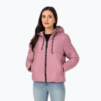 Pitbull West Coast moteriška žieminė striukė Jenell Quilted Hooded pink