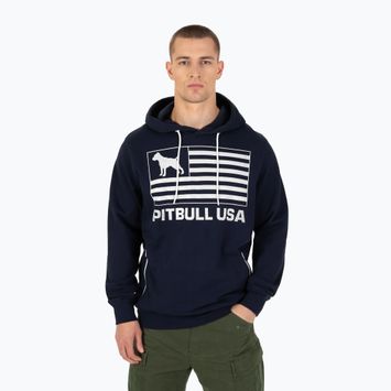 Vyriški Pitbull West Coast Usa džemperiai su gobtuvu dark navy