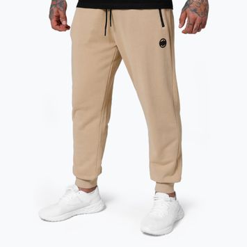 Vyriškos kelnės Pitbull West Coast Trackpants Terry Group sand