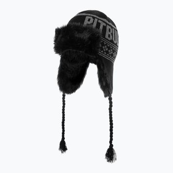 Vyriška žieminė kepurė Pitbull Beanie Mission Bay black/dark grey