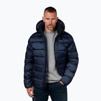 Vyriška žieminė striukė Pitbull Barles Ribstop Padded Hooded dark navy
