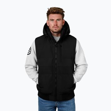 Vyriška liemenė Pitbull Patton Quilted Hooded black