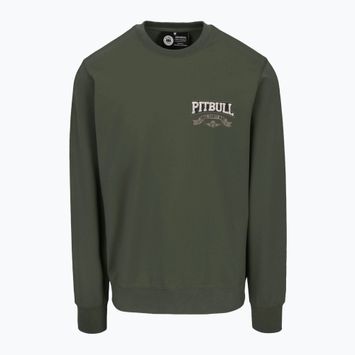 Vyriški "Pitbull Troublemaker Crewneck" džemperiai old green