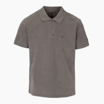 Vyriški polo marškinėliai Pitbull Washed Polo dark brown