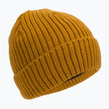 Vyriška žieminė kepurė 4F CAM009 geltona