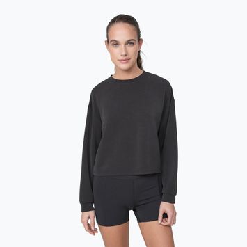 Moteriški jogos marškinėliai 4F BLD039 deep black
