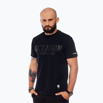 Vyriški marškinėliai Octagon FW Straight black