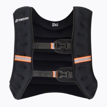XTREXO 10 kg svorio treniruočių liemenė juoda WV-10