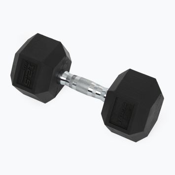 XTREXO Hex gumuoti hanteliai 12,5 kg