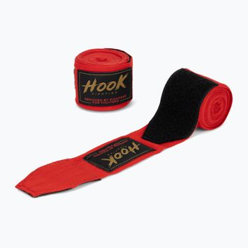 Bokso raiščiai HOOK FIGHTING TX0-B4M0046 400 cm raudoni