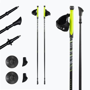 Nordic walking lazdos KADVA Raylan anglies pluošto pilkos spalvos