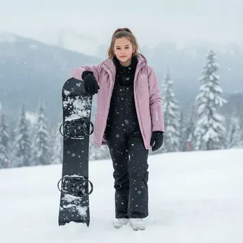 Vaikiškos slidinėjimo kelnės KADVA Skiro Pants Jr juodos