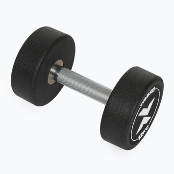 Gumuotas ketaus hantelis XTREXO Pro 12 kg black
