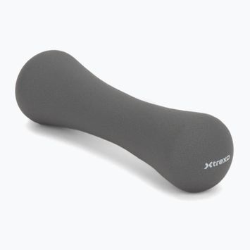 Neopreno hantelis XTREXO TX0-B4M007 0,5 kg pilkas