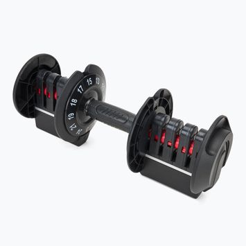 TREXO reguliuojamo hantelio laikiklis 24 kg TXO-B4W002-B juodas
