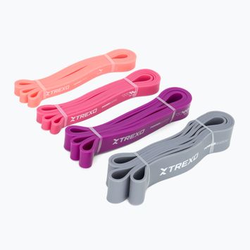 Atsparumo juostų rinkinys XTREXO TXO-B4Z046-ALL spalvotas