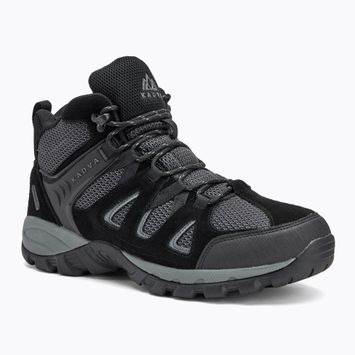 Vyriški žygių batai KADVA Traver Mid WaterProof juodi