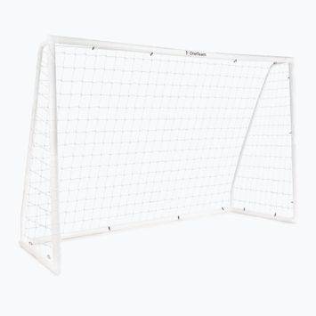 Futbolo vartai OneTeam PVC 300 x 200 cm balti