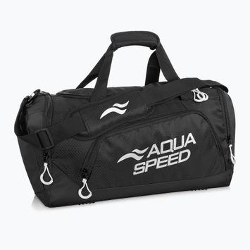Treniruočių krepšys AQUA-SPEED 35 l juodas