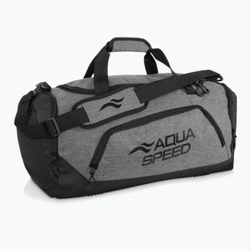 Treniruočių krepšys AQUA-SPEED 43 l pilkas/juodas