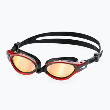 Plaukimo akiniai AQUA-SPEED Triton 2.0 Mirror raudoni