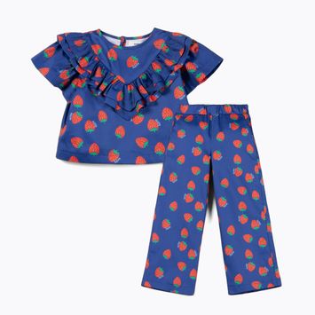 Vaikiškas komplektas KID STORY Marškinėliai ir kelnės juicy strawberry