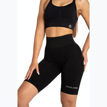 Moteriški treniruočių šortai Gym Glamour Push Up 2.0 black