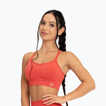 Treniruočių liemenėlė Gym Glamour Push Up 2.0 magic melon