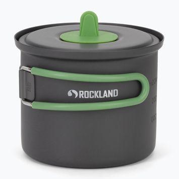 Turistinis puodas Rockland Travel Light 0,6 l grey/orange