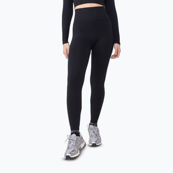 Moteriškos treniruočių tamprės Carpatree Dopamine Buzz Seamless obsidian black