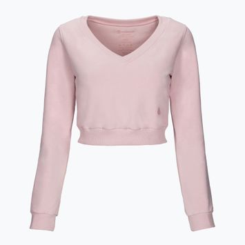 Moteriškas jogos džemperis Moonholi MOONDUST Crop Top pink 211