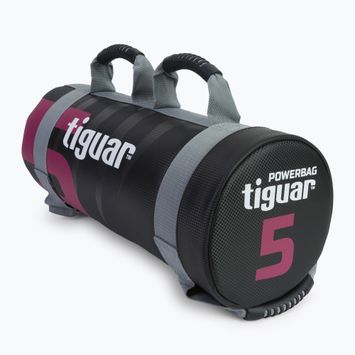 Treniruočių krepšys 5 kg tiguar Powerbag juodas TI-PB005N