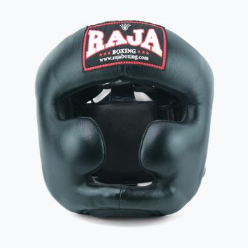 Bokso šalmas RAJA BOXING Genuine Leather black