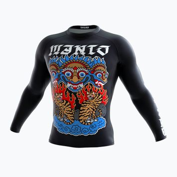 MANTO Tigers LS vyriškas marškinėliai juoda MNR873
