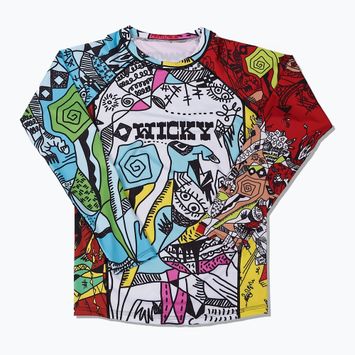 Marškinėliai ilgomis rankovėmis MANTO Wicky Rashguard multicolor