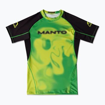 Marškinėliai MANTO Atomic Rashguard žali