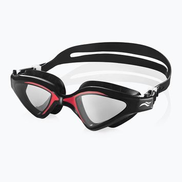 AQUA-SPEED Raptor juodi/raudoni plaukimo akiniai