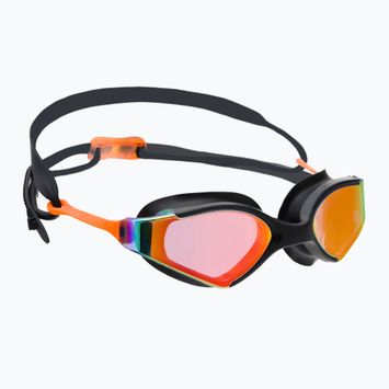 AQUA-SPEED Blade Mirror plaukimo akiniai juodi/oranžiniai